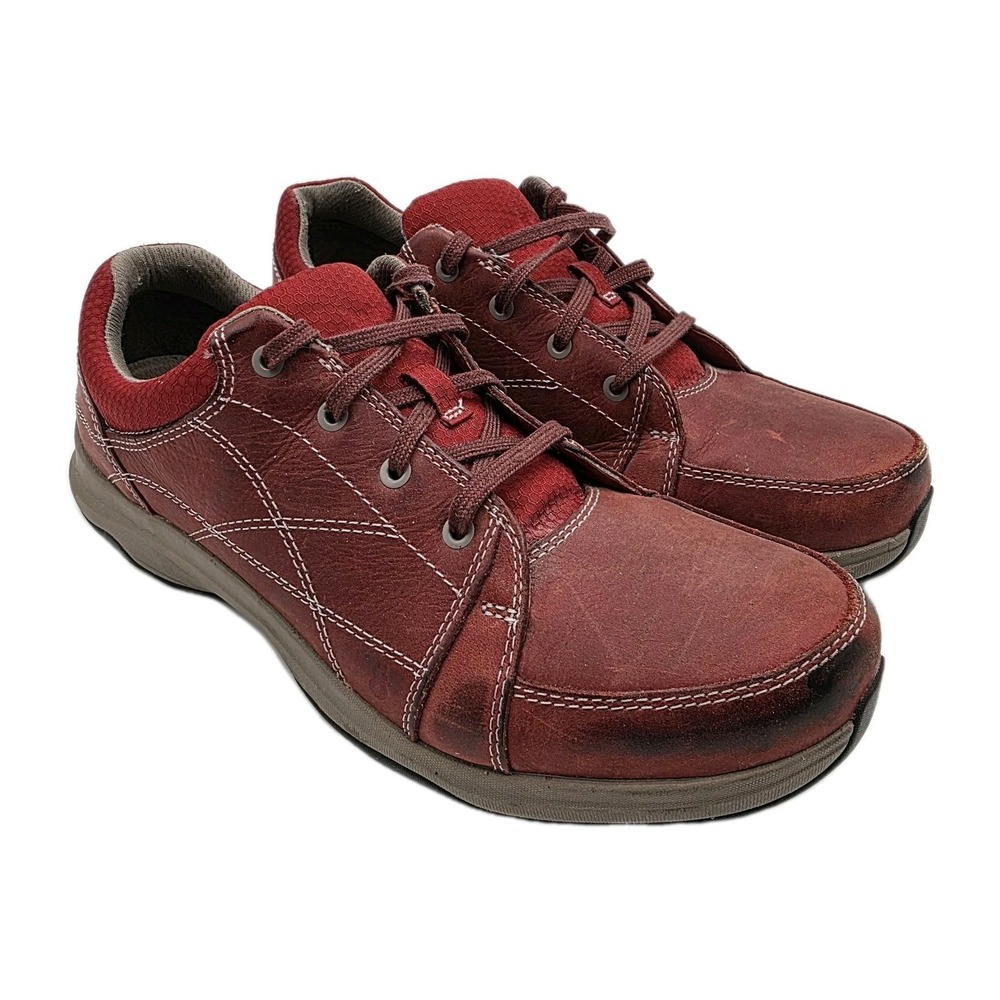 Ahnu Taraval Womens Daredevil Red Waterproof Hiking Shoes Boots Size 9.5